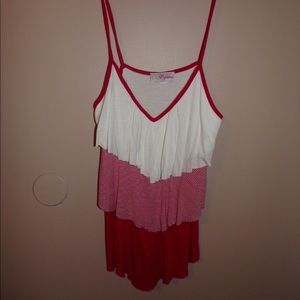 Red/White Top